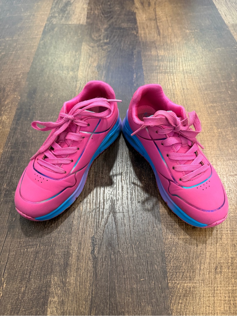 Skechers Uno Gen1 Color Prime Sneaker - girls hot pink